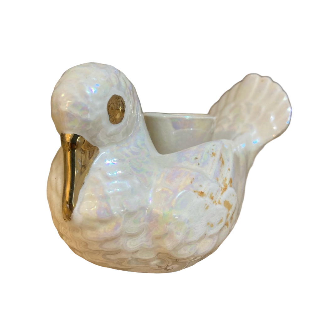 🦋3 For $30🦋Ceramic Dove Candle Holder